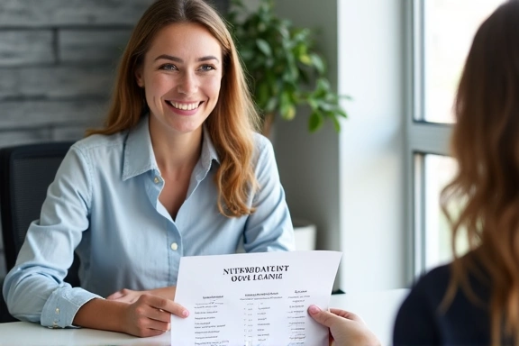 Nutritionist consulting with a client, showing a personalized meal plan